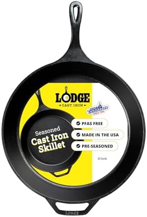 Lodge easy grip cast iron skillet