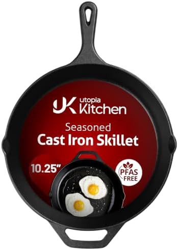 Pre-Seasoned PFAS Free Ten Inch Pan