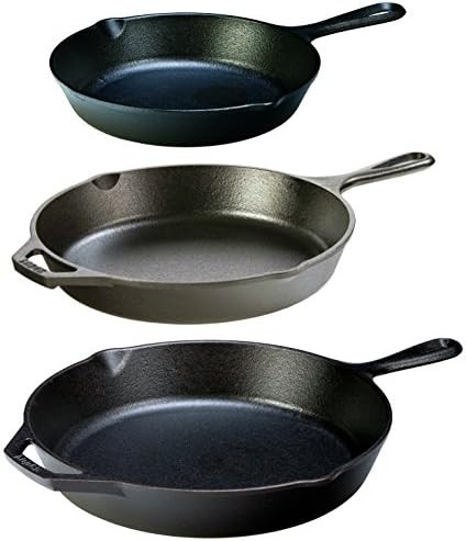 Three skillet bundle with twelve inch pan