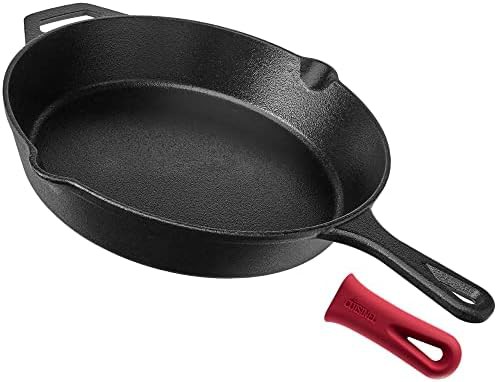 Classic pre-seasoned cast iron skillet 12 in — photo 5
