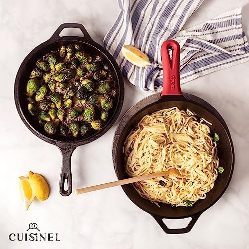 Multi-cooker cast iron deep pot and skillet — photo 5