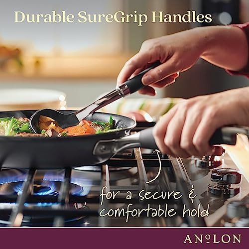 Moonstone hard anodized skillet with helper handle — photo 3