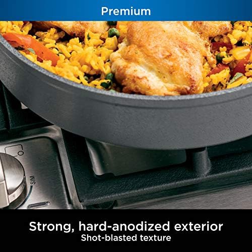 Slate Grey Hard Anodized 12 in Fry Pan — photo 5