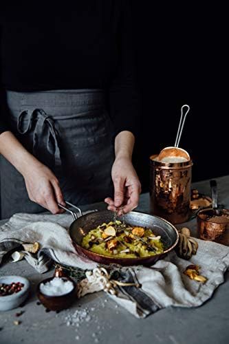 Copper skillet with stainless steel handle — photo 4