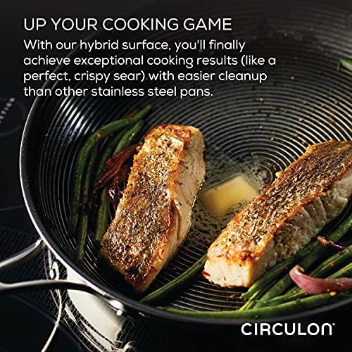 Hybrid steelshield clad stainless steel skillet set — photo 3