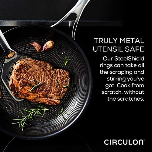 Hybrid steelshield clad stainless steel skillet set — photo 5