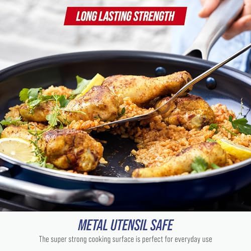 Large 14 Inch Ceramic Nonstick Skillet — photo 5