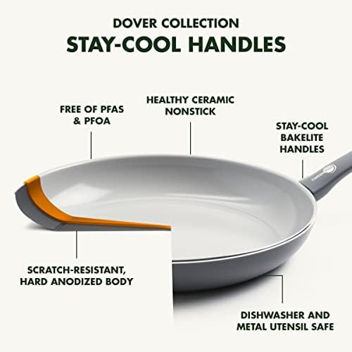 Dover grey ceramic 8 inch skillet — photo 3