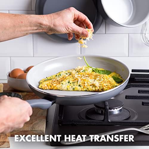Dover grey ceramic 8 inch skillet — photo 4