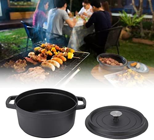 Eleven quart flat bottom cast iron pot — photo 4