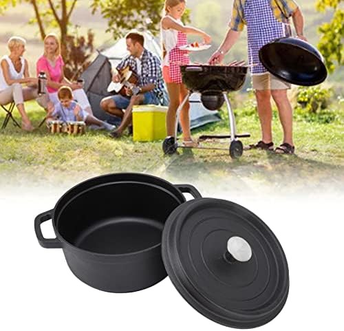 Eleven quart flat bottom cast iron pot — photo 5