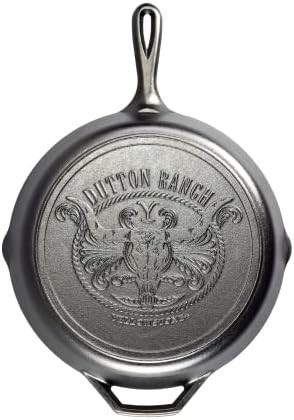 Yellowstone 12 Inch Pre-Seasoned Iron Skillet