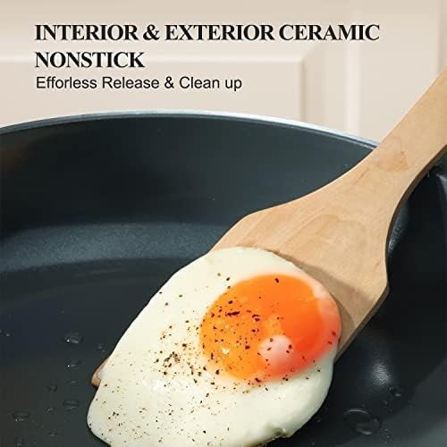 Gray ceramic nonstick frying pan 8 in — photo 5