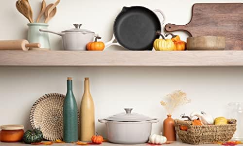 Stone enameled cast iron five piece cookware — photo 5