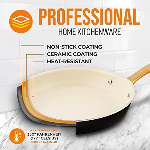 Ceramic Coated Skillet with Titanium Handle — photo 4