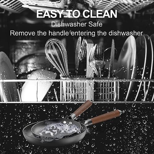 Two piece cast iron 8 and 12 inch set — photo 5