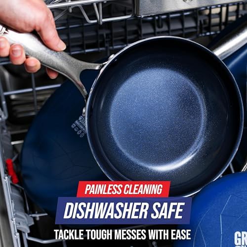 Ceramic Nonstick Three Piece Frying Pan Set — photo 5