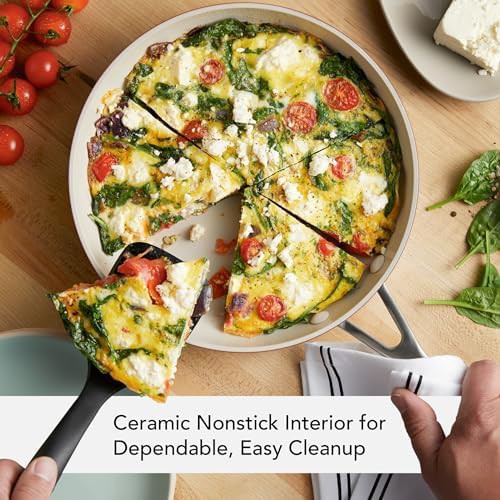 Empire red ceramic nonstick frying pan — photo 5