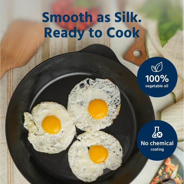 Lightweight 12 Inch Pre-Seasoned Cast Iron — photo 5