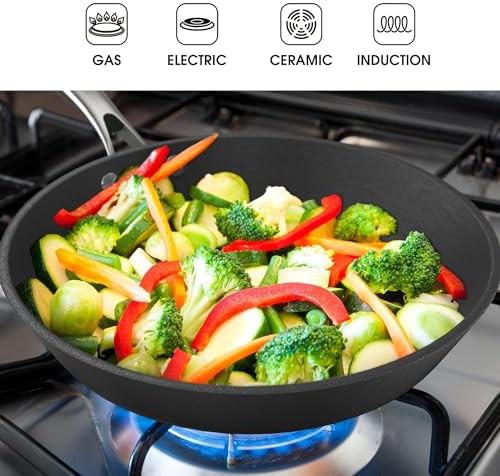 Stainless steel handle three piece pan set — photo 5