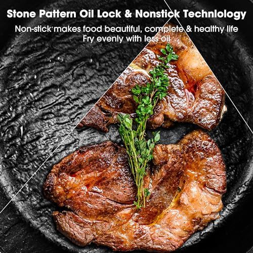 Large twelve inch nonstick frying pan — photo 4