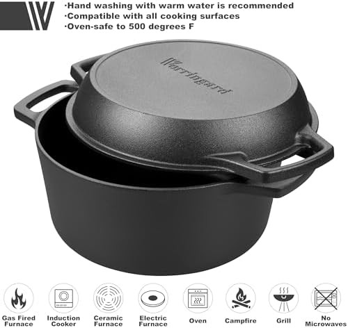 Double Dutch Oven with Skillet Lid — photo 4