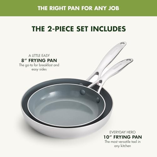 Valencia Pro tri-ply stainless steel skillet set — photo 3