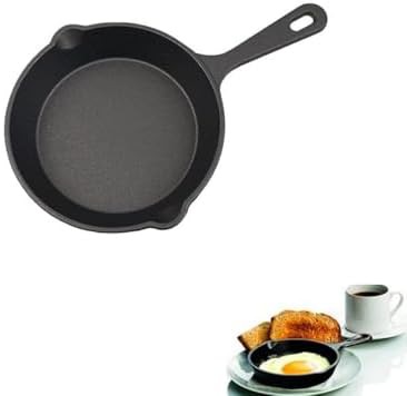 Pre seasoned mini cast iron skillet