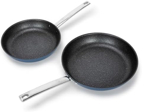 Two piece induction plasma titanium pans