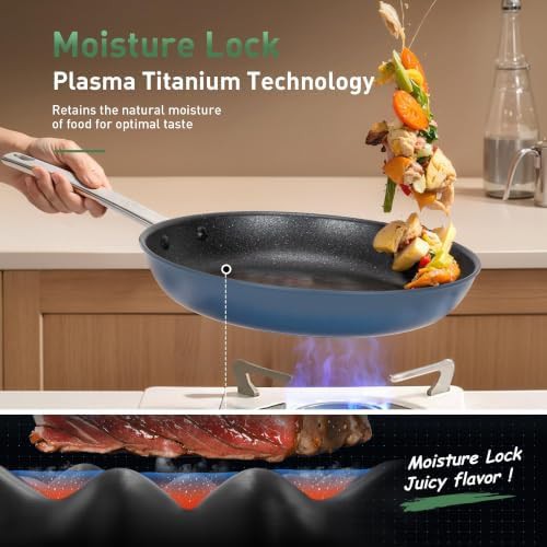 Two piece induction plasma titanium pans — photo 5