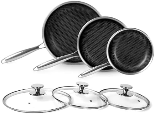 Hybrid Stainless Three Piece Pan Collection