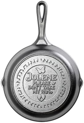 Dolly Parton Jolene 8 Inch Cast Iron Skillet