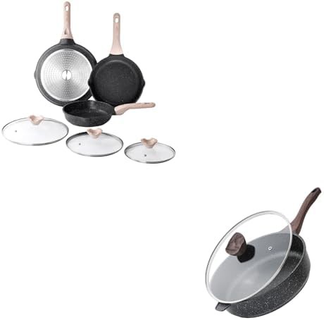 Large deep saute pan 12 in