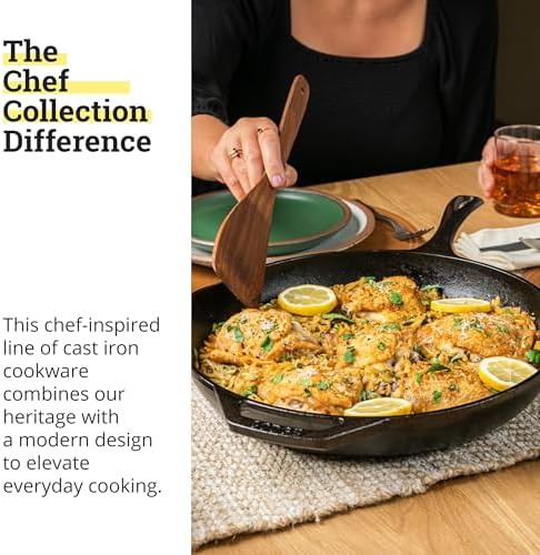 Lodge Chef Collection cast iron skillet — photo 5