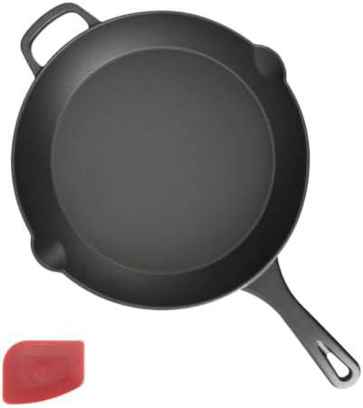 Pre-Seasoned 12 inch Cast Iron Skillet