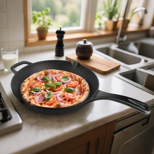 Pre-Seasoned 12 inch Cast Iron Skillet — photo 4