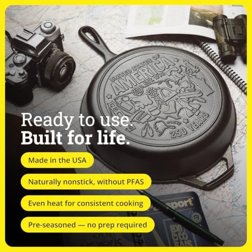 Lodge USA icons cast iron pan — photo 3