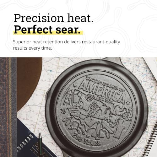Lodge USA icons cast iron pan — photo 4