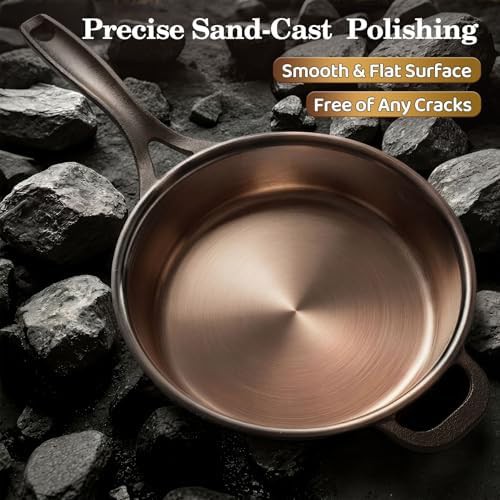 Polished cast iron skillet 12 in — photo 4