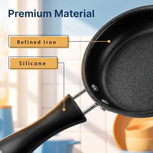 Mini Egg Frying Pan with Heat Resistant Handle — photo 4