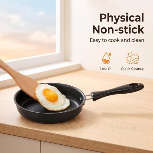 Mini Egg Frying Pan with Heat Resistant Handle — photo 5