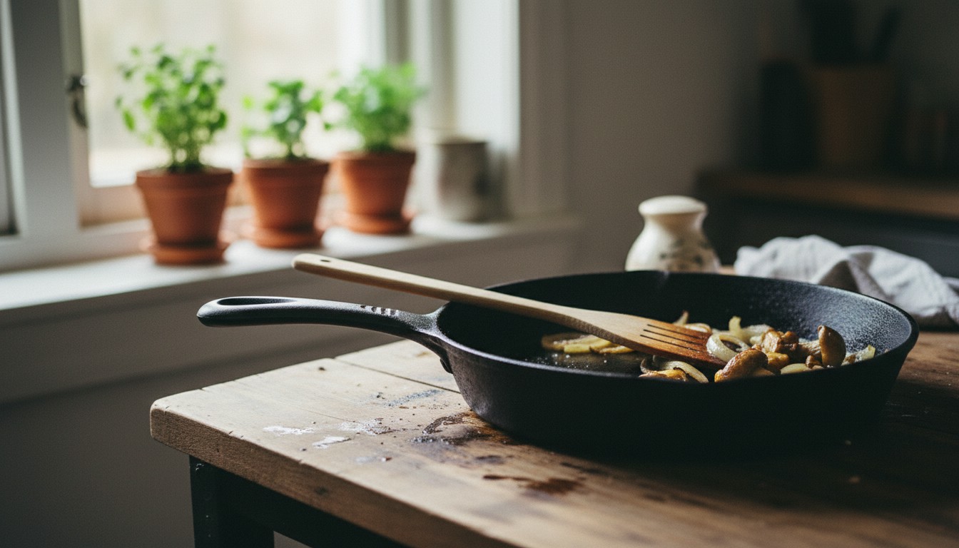 Cast iron skillets
